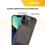 کاور اسپریگ مدل Leather Stand مناسب برای گوشی موبایل اپل Iphone 15 Pro max - Image 7