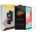 کاور اسپریگ مدل ANTIS-CL مناسب برای گوشی موبایل سامسونگ Galaxy A32 4G به همراه محافظ صفحه نمایش