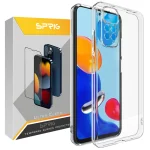 کاور اسپریگ مدل Clear مناسب برای گوشی موبایل شیائومی Redmi Note 12 Pro 4G / Redmi Note 11 Pro