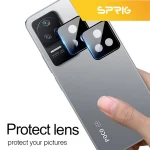محافظ لنز دوربین اسپریگ مدل 3D-FU مناسب برای گوشی موبایل شیائومی Poco F4 5G به همراه محافظ صفحه نمایش - Image 3