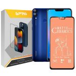 محافظ لنز دوربین اسپریگ مدل SH-MCR مناسب برای گوشی موبایل آنر 8C به همراه محافظ صفحه نمایش