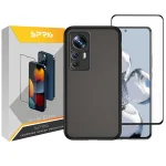 کاور اسپریگ مدل Full-PSHT مناسب برای گوشی موبایل شیائومی 12T / 12T pro به همراه محافظ صفحه نمایش