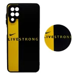 کاور مدل CVR مناسب برای گوشی موبایل سامسونگ Galaxy A12 به همراه پایه نگهدارنده گوشی