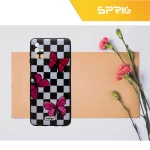 کاور اسپریگ طرح Plaid Butterfly مدل SPCVR مناسب برای گوشی موبایل سامسونگ Galaxy M51 - Image 2