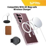 کاور اسپریگ مدل Clear Magsafe مناسب برای گوشی موبایل سامسونگ Galaxy S22 Ultra - Image 7