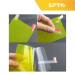 محافظ لنز دوربین اسپریگ مدل 3D-BK مناسب برای گوشی موبایل شیائومی Mi 12 / 12X به همراه محافظ پشت گوشی - Image 2