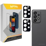 محافظ لنز دوربین اسپریگ مدل LNSP مناسب برای گوشی موبایل سامسونگ Galaxy A73 5G بسته دو عددی