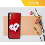 کاور اسپریگ طرح White Heart مدل SPCVR مناسب برای گوشی موبایل سامسونگ Galaxy A03s - Image 2