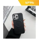 کاور اسپریگ مدل Magsafe leather مناسب برای گوشی موبایل اپل Iphone 14 Pro Max - Image 8