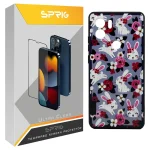 کاور اسپریگ طرح Rabbit مدل SPCVR مناسب برای گوشی موبایل شیائومی Redmi A1 Plus