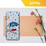 کاور اسپریگ طرح Rain مدل SPCVR مناسب برای گوشی موبایل سامسونگ Galaxy A13 5G / A04s / M13 4G - Image 2