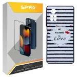 کاور اسپریگ طرح Love Quote مدل SPCVR مناسب برای گوشی موبایل شیائومی Redmi Note 11 4G / 11s 4G