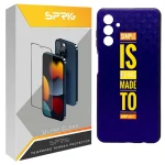 کاور اسپریگ طرح Simple مدل SPCVR مناسب برای گوشی موبایل سامسونگ Galaxy A13 5G / A04s / M13 4G