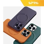 کاور اسپریگ مدل Magsafe leather مناسب برای گوشی موبایل اپل Iphone 14 Pro Max - Image 10