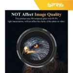 محافظ لنز دوربین اسپریگ مدل Ring metal New version مناسب برای گوشی موبایل سامسونگ Galaxy A24 - Image 11