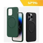 کاور اسپریگ مدل Magsafe leather مناسب برای گوشی موبایل اپل Iphone 14 Pro Max - Image 9