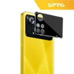 محافظ لنز دوربین اسپریگ مدل 3D-FU مناسب برای گوشی موبایل شیائومی Poco X4 Pro 5G به همراه محافظ صفحه نمایش و محافظ پشت گوشی - Image 2