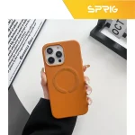 کاور اسپریگ مدل Magsafe leather مناسب برای گوشی موبایل اپل Iphone 14 Pro Max - Image 5