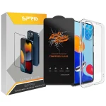 کاور اسپریگ مدل ANTIS-CL مناسب برای گوشی موبایل شیائومی Redmi Note 11 Pro 4G / 5G به همراه محافظ صفحه نمایش