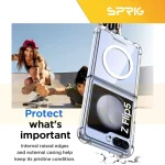 کاور اسپریگ مدل Clear Magsafe مناسب برای گوشی موبایل سامسونگ Galaxy Z Flip5 - Image 4