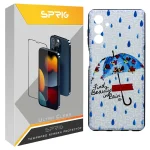 کاور اسپریگ طرح Rain مدل SPCVR مناسب برای گوشی موبایل سامسونگ Galaxy A13 5G / A04s / M13 4G