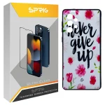 کاور اسپریگ طرح Never Give Up مدل SPCVR مناسب برای گوشی موبایل سامسونگ Galaxy A33 5G