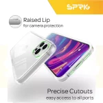 کاور اسپریگ مدل SuperD-Back-Cl مناسب برای گوشی موبایل اپل iPhone 11 به همراه محافظ صفحه نمایش و محافظ پشت گوشی - Image 10