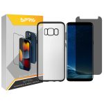 کاور اسپریگ مدل UV-FLZ مناسب برای گوشی موبایل سامسونگ Galaxy S8 Plus به همراه محافظ صفحه نمایش