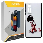کاور اسپریگ طرح Little Boy مدل SPCVR مناسب برای گوشی موبایل شیائومی Redmi Note 11 4G / 11s 4G