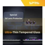 محافظ لنز دوربین اسپریگ مدل Ring Metal مناسب برای گوشی موبایل سامسونگ Galaxy A15 - Image 11