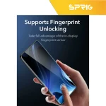 محافظ لنز دوربین اسپریگ مدل 3D-FU مناسب برای گوشی موبایل سامسونگ Galaxy S21 Ultra به همراه محافظ صفحه نمایش و محافظ پشت گوشی - Image 6