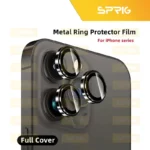 محافظ لنز دوربین اسپریگ مدل Metal-Ring مناسب برای گوشی موبایل اپل iPhone 13 Pro / 13 Pro Max - Image 7