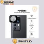 محافظ لنز دوربین آلتیمیت شیلد مدل 3D-UB مناسب برای گوشی موبایل شیائومی Mi 12T pro 5G به همراه محافظ پشت گوشی - Image 2