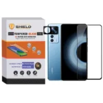 محافظ لنز دوربین آلتیمیت شیلد مدل 3D-FT مناسب برای گوشی موبایل شیائومی Mi 12T Pro 5G به همراه محافظ صفحه نمایش