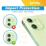 محافظ لنز دوربین اسپریگ مدل Metal-Ring مناسب برای گوشی موبایل اپل iPhone 13 / 13 Mini - Image 3