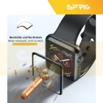 محافظ صفحه نمایش نانو اسپریگ مدل Pmma-SP مناسب برای اپل واچ سری 7/8/9 سایز 41 میلی متری بسته سه عددی - Image 2