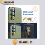 محافظ لنز دوربین آلتیمیت شیلد مدل 3D UL مناسب برای گوشی موبایل سامسونگ Galaxy S23 / S23 Plus - Image 3