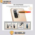 محافظ لنز شیشه ای دوربین آلتیمیت شیلد مدل LGU مناسب برای گوشی موبایل شیائومی 12T / 12T Pro - Image 4