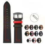 بند اسپریگ مدل Leather ORIGI مناسب برای ساعت هوشمند سامسونگ Galaxy Watch 4/5/6/7/FE سایز 40/43/44/46/47 میلی متری - Image 9