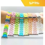 بند اسپریگ مدل 3Bead Clear مناسب برای اپل واچ سری Se/Ultra/Ultra 2/1/2/3/4/5/6/7/8/9 سایز 42/44/45/49 میلی متری - Image 3