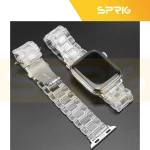 بند اسپریگ مدل 3Bead Clear مناسب برای اپل واچ سری Se/Ultra/Ultra 2/1/2/3/4/5/6/7/8/9 سایز 42/44/45/49 میلی متری - Image 11