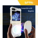 کاور اسپریگ مدل Clear Magsafe مناسب برای گوشی موبایل سامسونگ Galaxy Z Flip 6 - Image 3