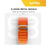 بند اسپریگ مدل Loop Alpine HVS مناسب برای ساعت هوشمند تی سی اچ Z40 - Image 8