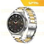 بند اسپریگ مدل 3Bead SLV-GLD مناسب برای ساعت هوشمند سامسونگ Galaxy Watch 6 classic 47mm به همراه کاور - Image 4