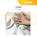 بند اسپریگ مدل 3Bead Clear مناسب برای اپل واچ سری Se/Ultra/Ultra 2/1/2/3/4/5/6/7/8/9 سایز 42/44/45/49 میلی متری - Image 6