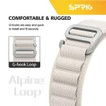 بند اسپریگ مدل Loop Alpine HVS مناسب برای ساعت هوشمند تی سی اچ Z40 - Image 3