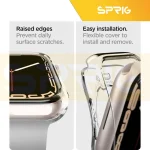 کاور اسپریگ مدل Clear Jelly مناسب برای اپل واچ Series 7 Aluminum 45mm / Series 8 Aluminum 45mm / Series 9 Aluminum 45mm - Image 4