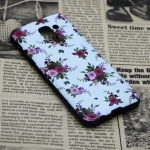 کاور طرح Flowers مدل TD-01 مناسب برای گوشی موبایل سامسونگ Galaxy A6 - Image 3