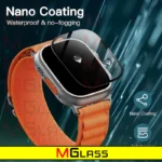 محافظ صفحه نمایش شیشه‌ای ام‌گلس مدل SH-FULL-MG مناسب برای  ساعت هوشمند ویرفیت BML Ultra max - Image 5