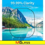 محافظ صفحه نمایش شیشه‌ای ام‌گلس مدل SH-FULL-MG مناسب برای  ساعت هوشمند ویرفیت BML Ultra max - Image 12